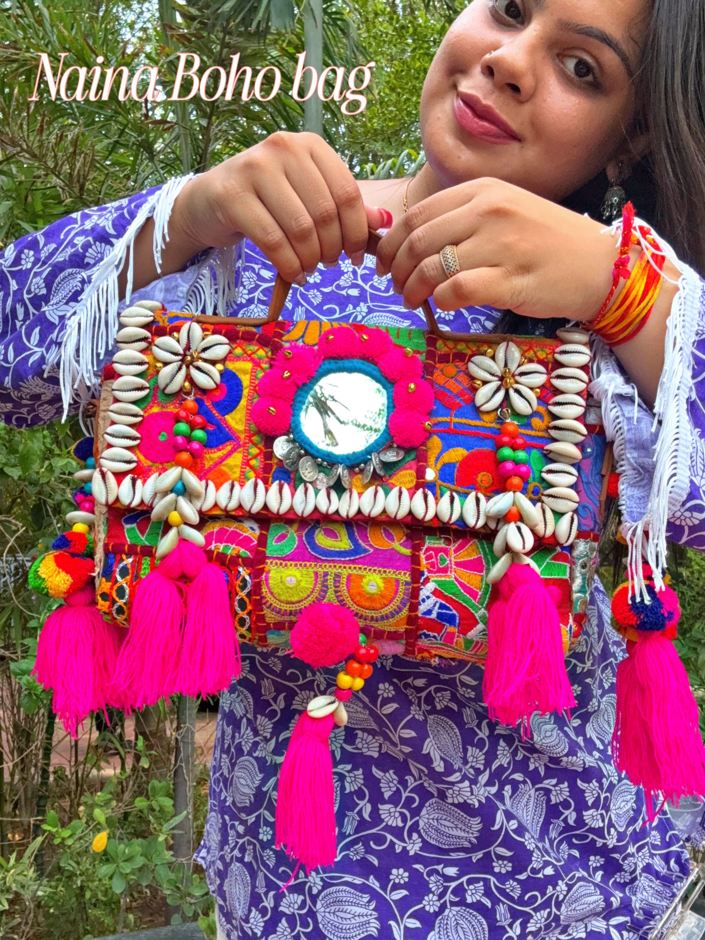 Naina Boho Bag 🦢✨