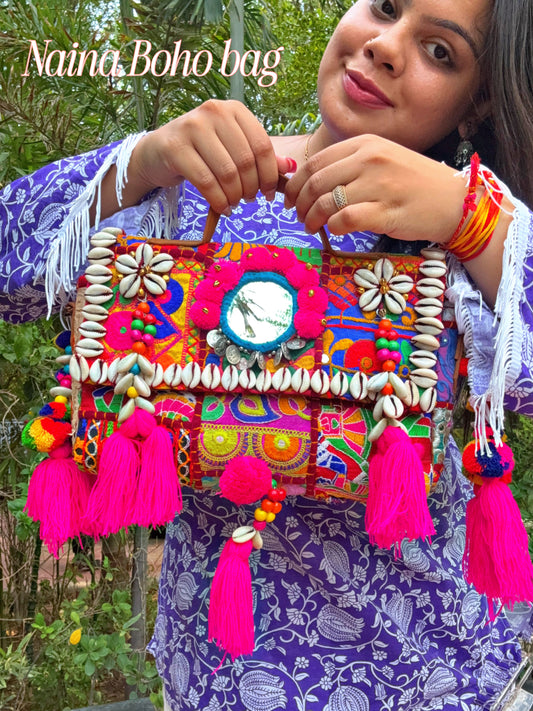 Naina Boho Bag 🦢✨