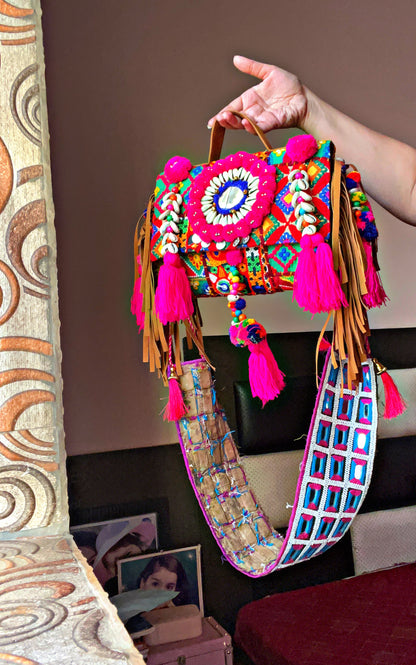 Myraa boho bag with BANJARA WORK BELT