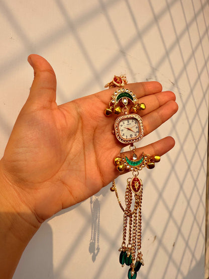 SANJIVANI WATCH - rose gold curved dial