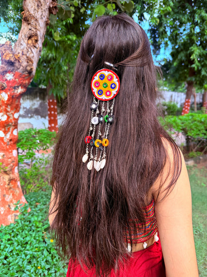 Anjani hair brooch