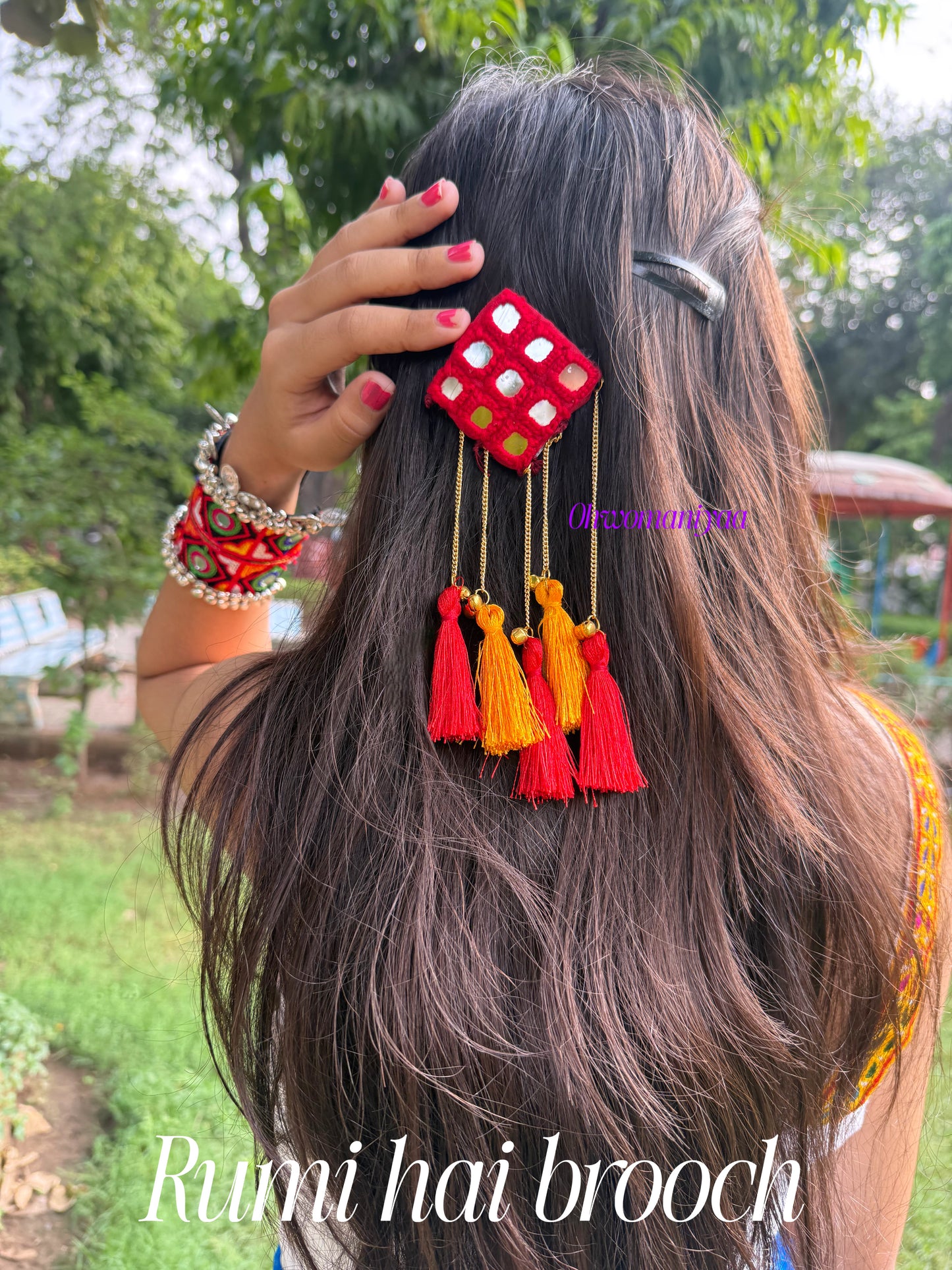 Shyama - hair brooch ✨