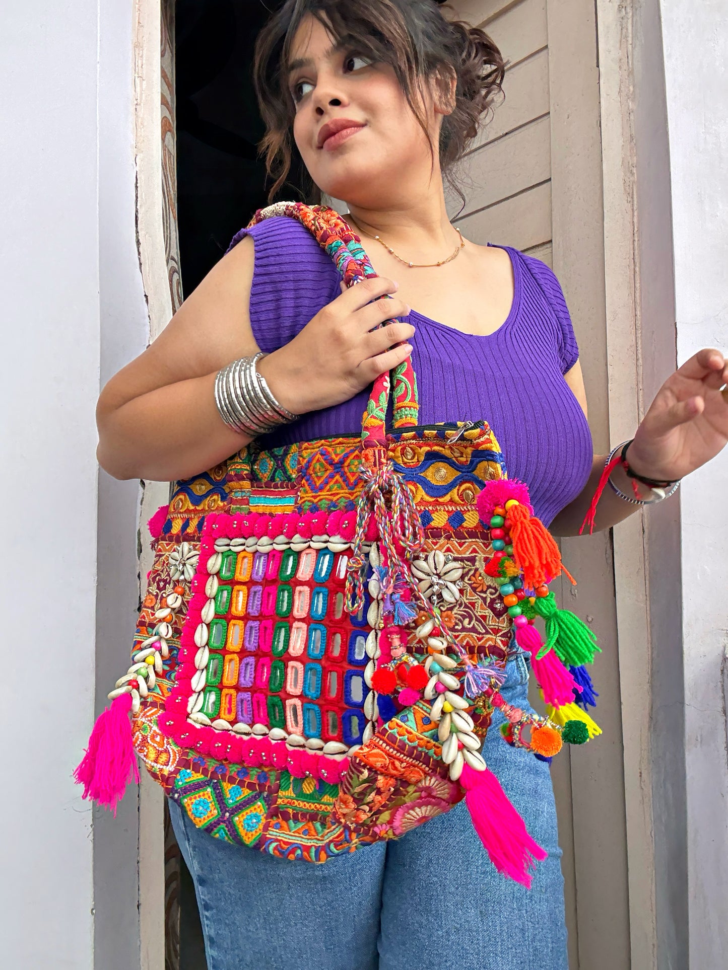 KAANCHI RANG TOTE BAG 🪞