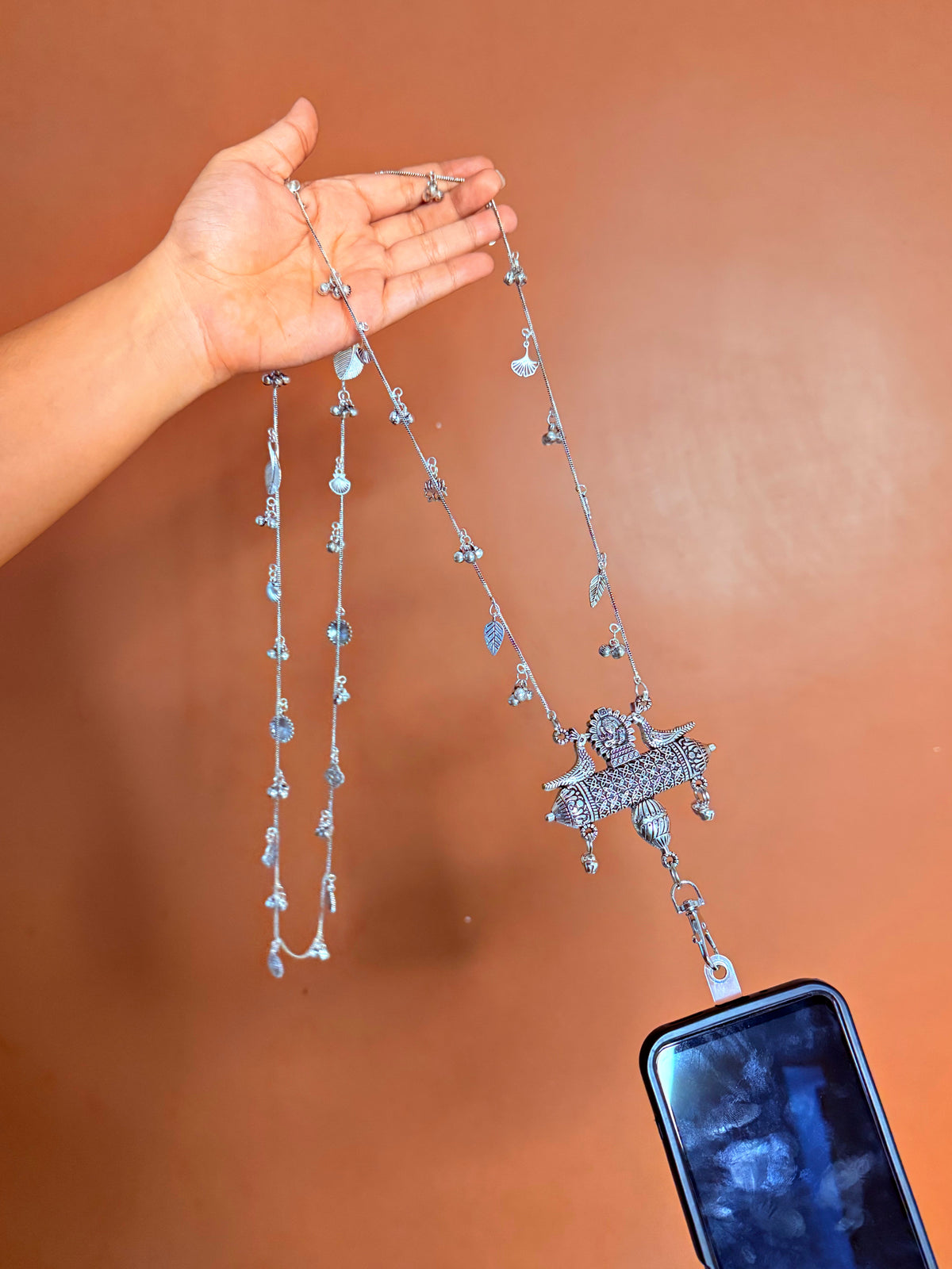 Kashmiri style phone sling