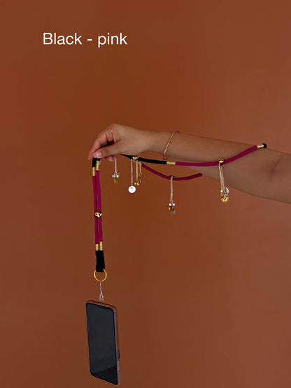Gulrani- Phone sling with lanyard