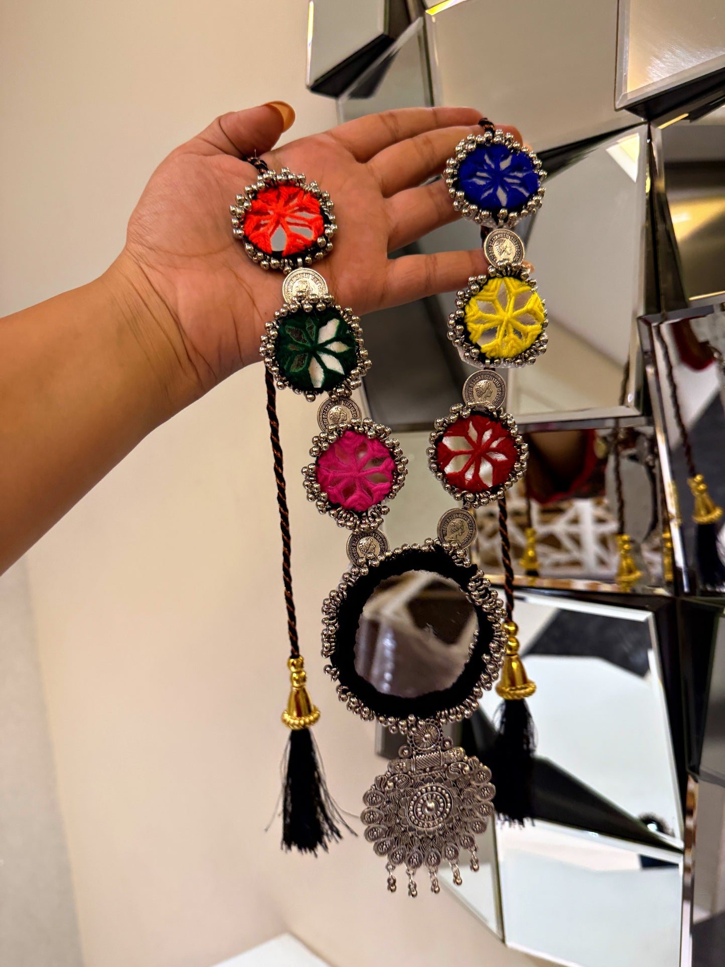 CHANDRIKA- Combo of necklace earring and ring (adjustable) ✨