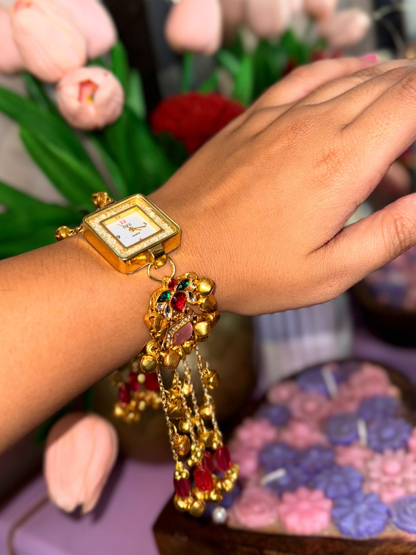 SHALINI - kundan watch ✨❤️