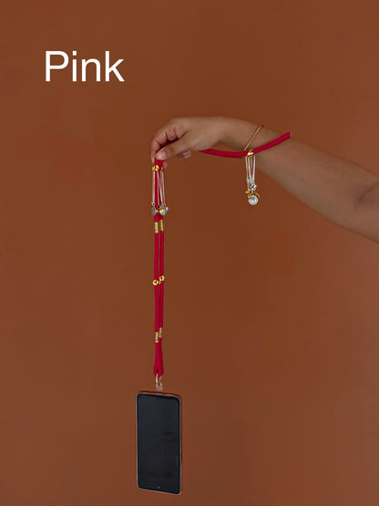 Gulrani- Phone sling with lanyard