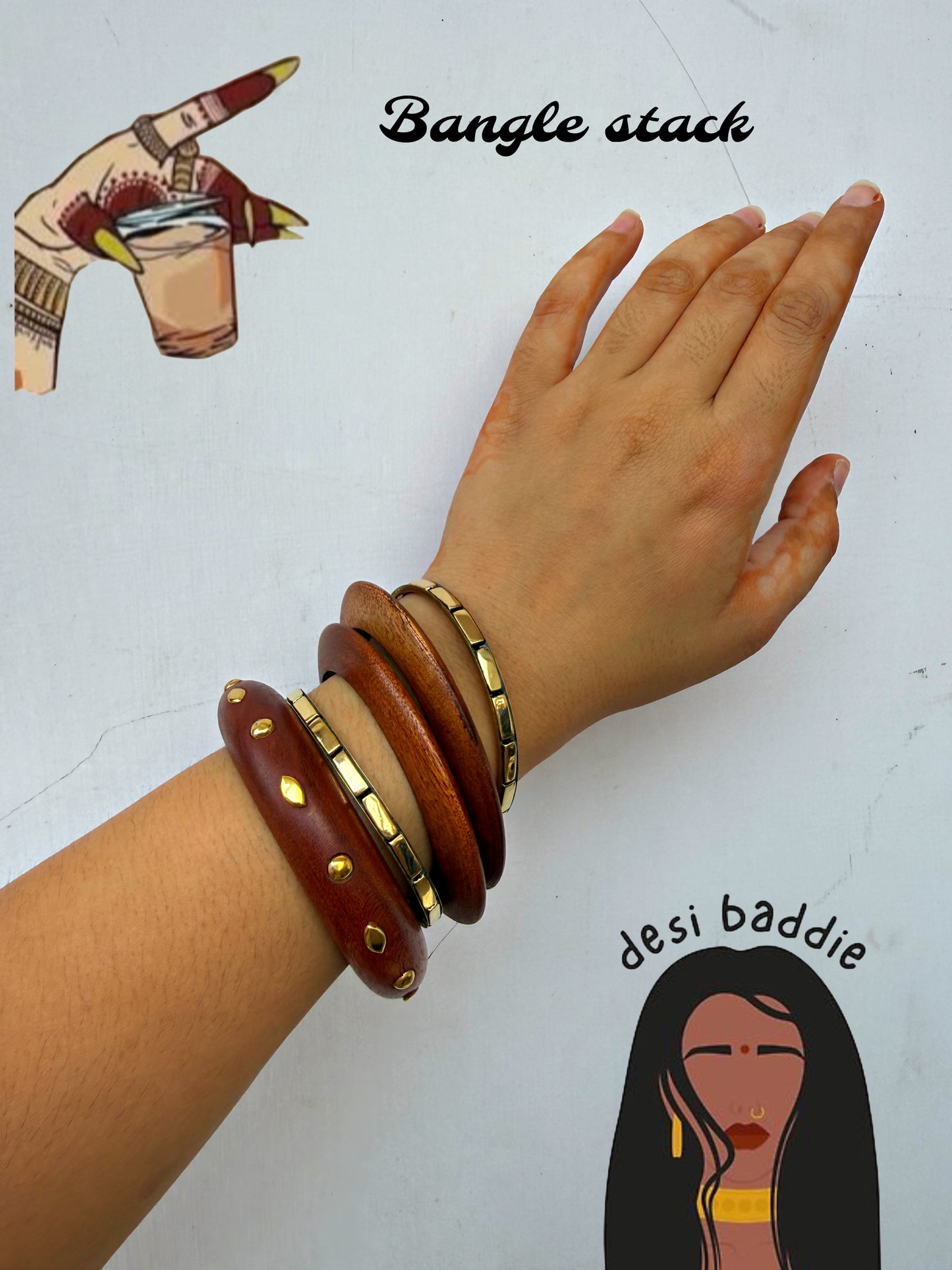 Baddie wodden stack