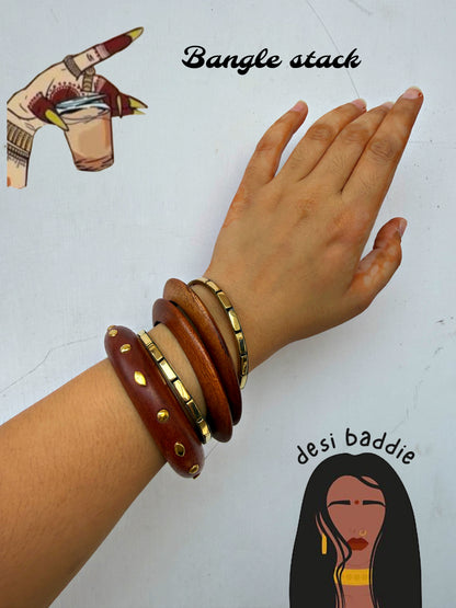 Baddie wodden stack