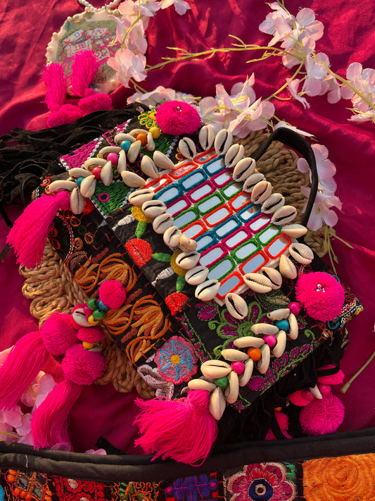 SANDHYA BLACK BOHO BAG 🌸