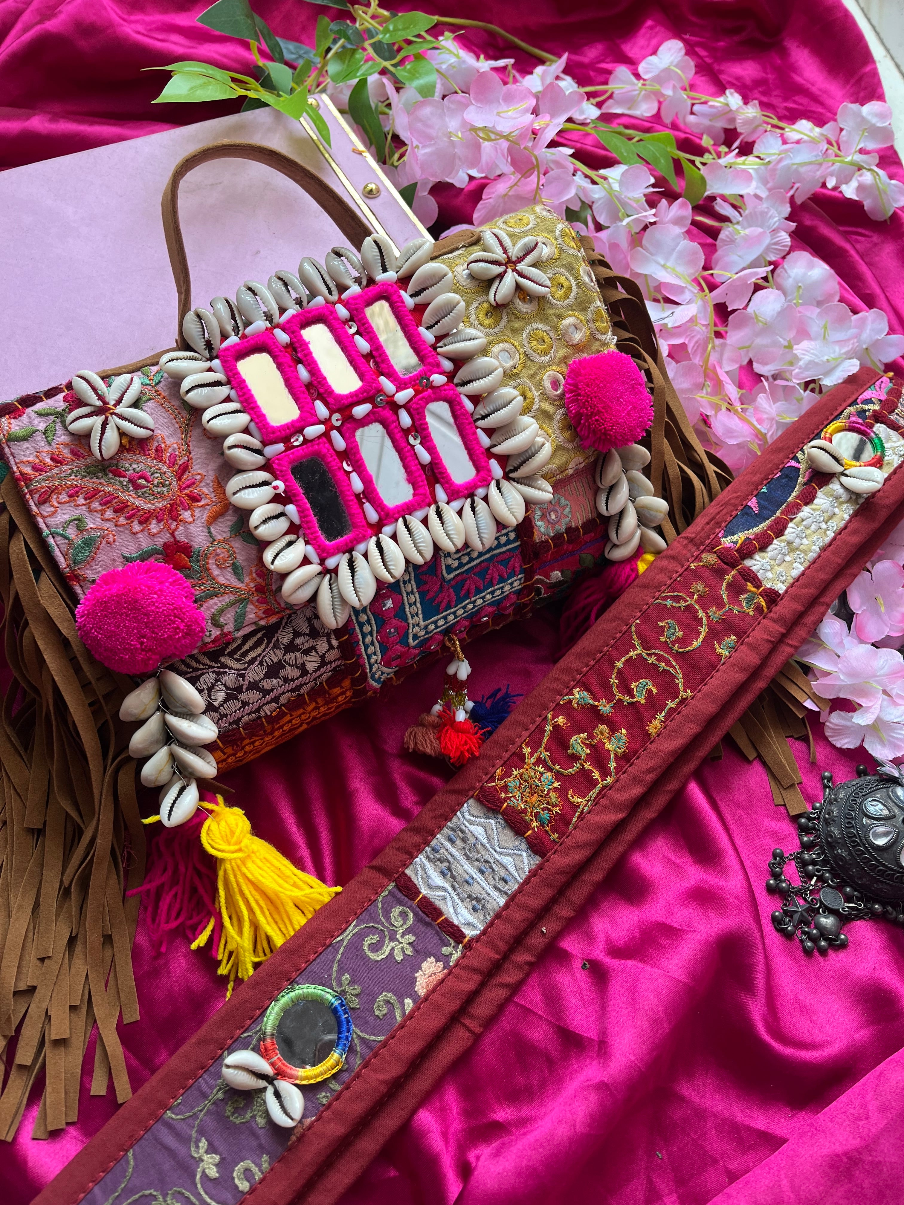 Alia Mirror Boho bag