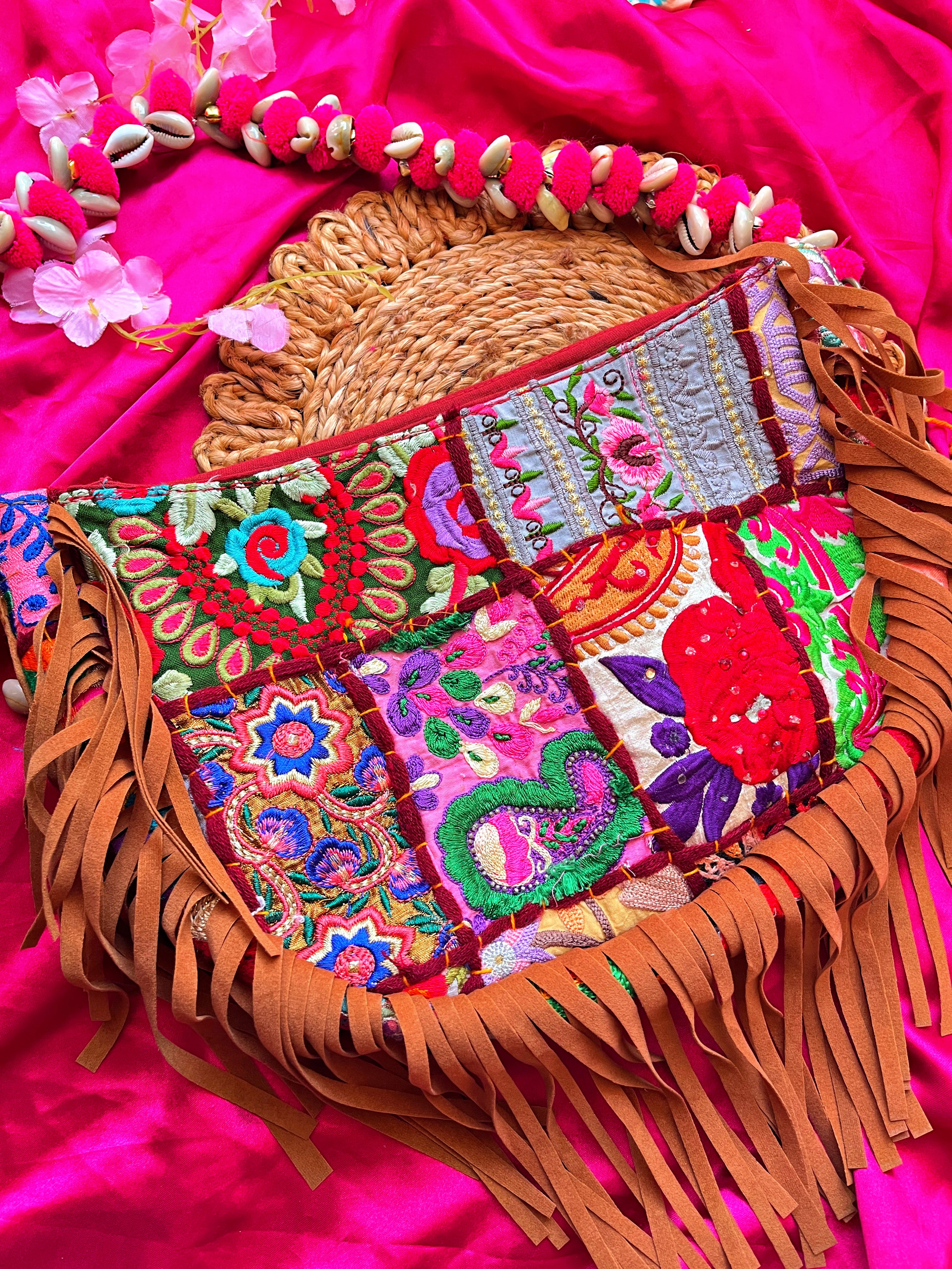 MORNI MOON SHAPED BOHO BAG