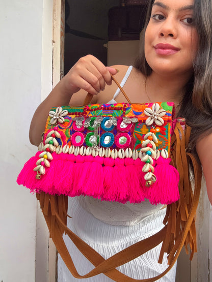 Moksha- BOHO CLUTCH BAG