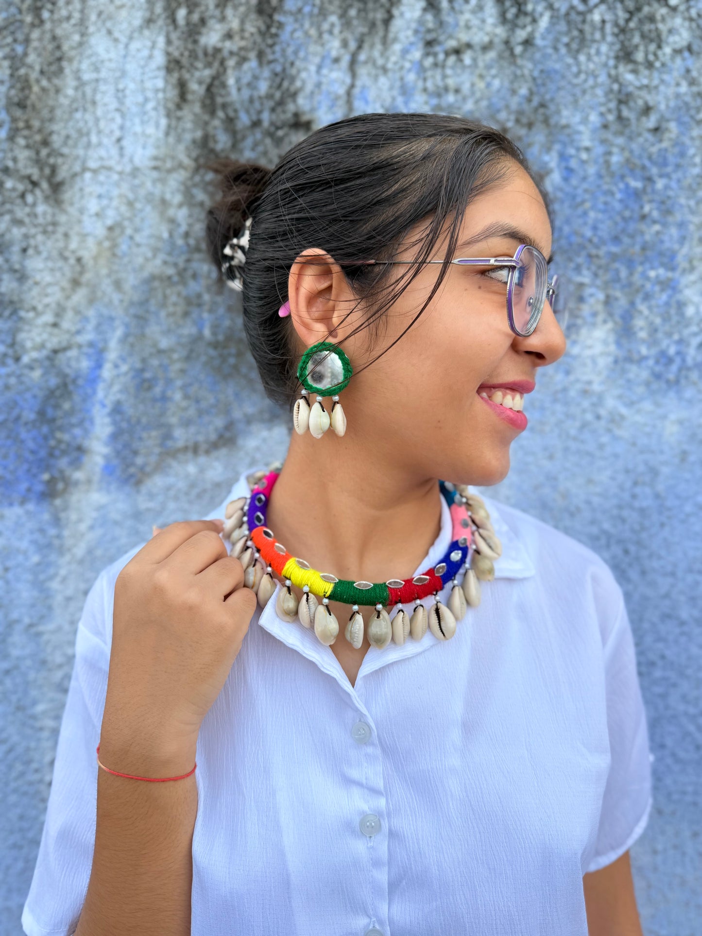 RANJHANIYU - HASLI STYLE NECKPIECE WITH EARRINGS ✨