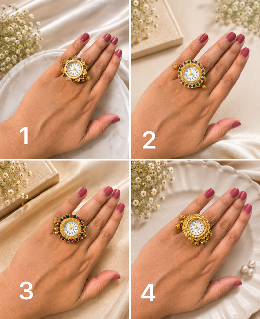 Kashmiri Ring watch (adjustable)✨