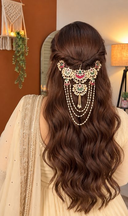 Ranjhana hair brooch