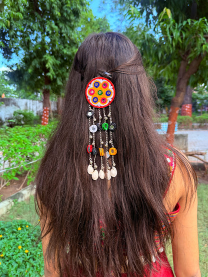 Anjani hair brooch