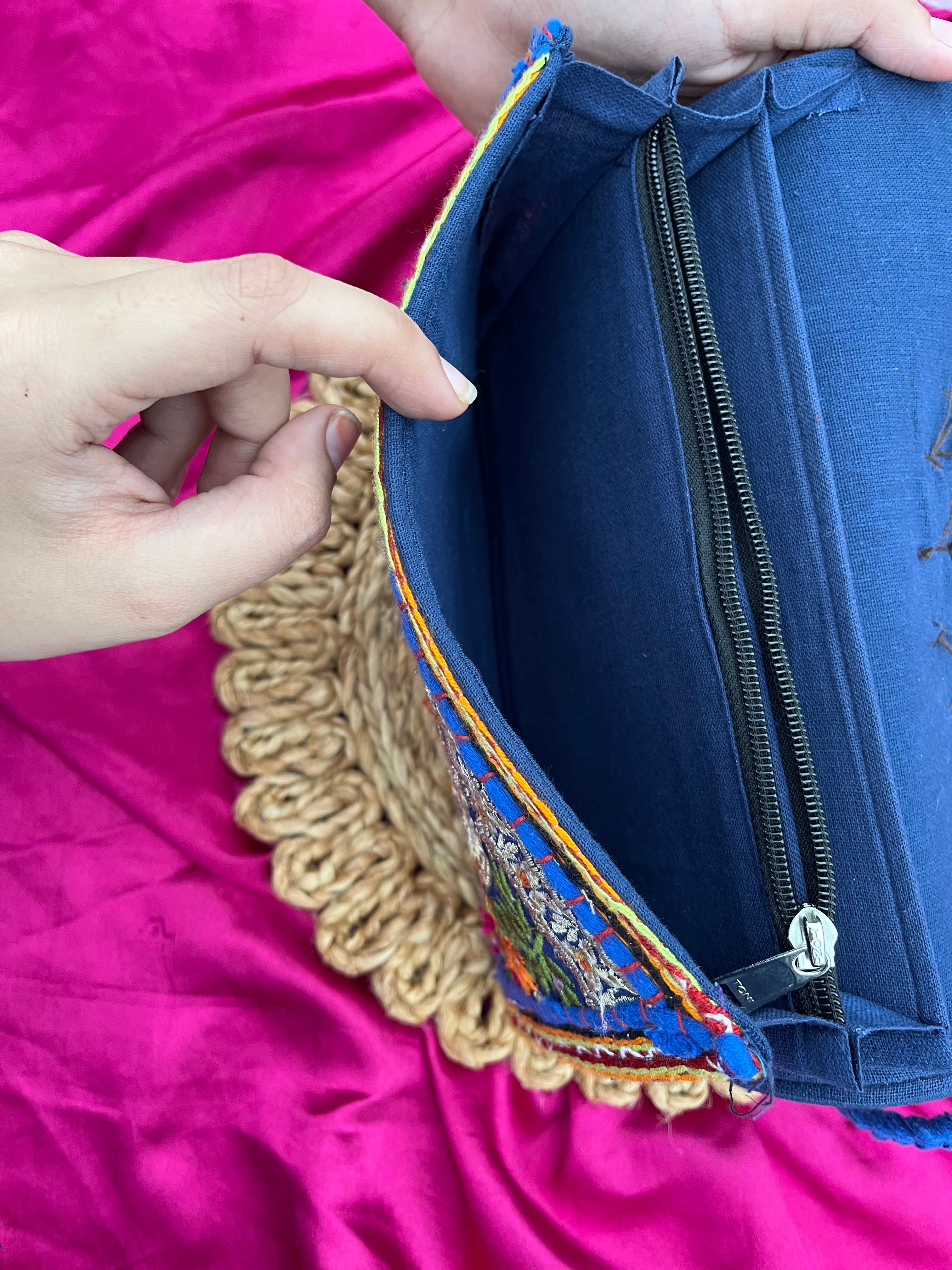 Saumyaa Embroidery Clutch 🪷