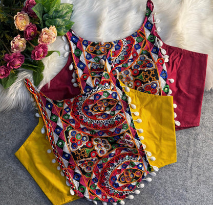 KUTCHI KALAKARI - Bustier top