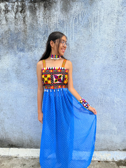 BOHO KUDDI - Strappy Criss Cross back kurti ✨