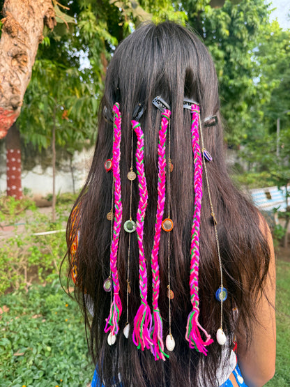Sitara hair strings 🌙(set of 4)