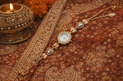 RENUKA- kundan watch