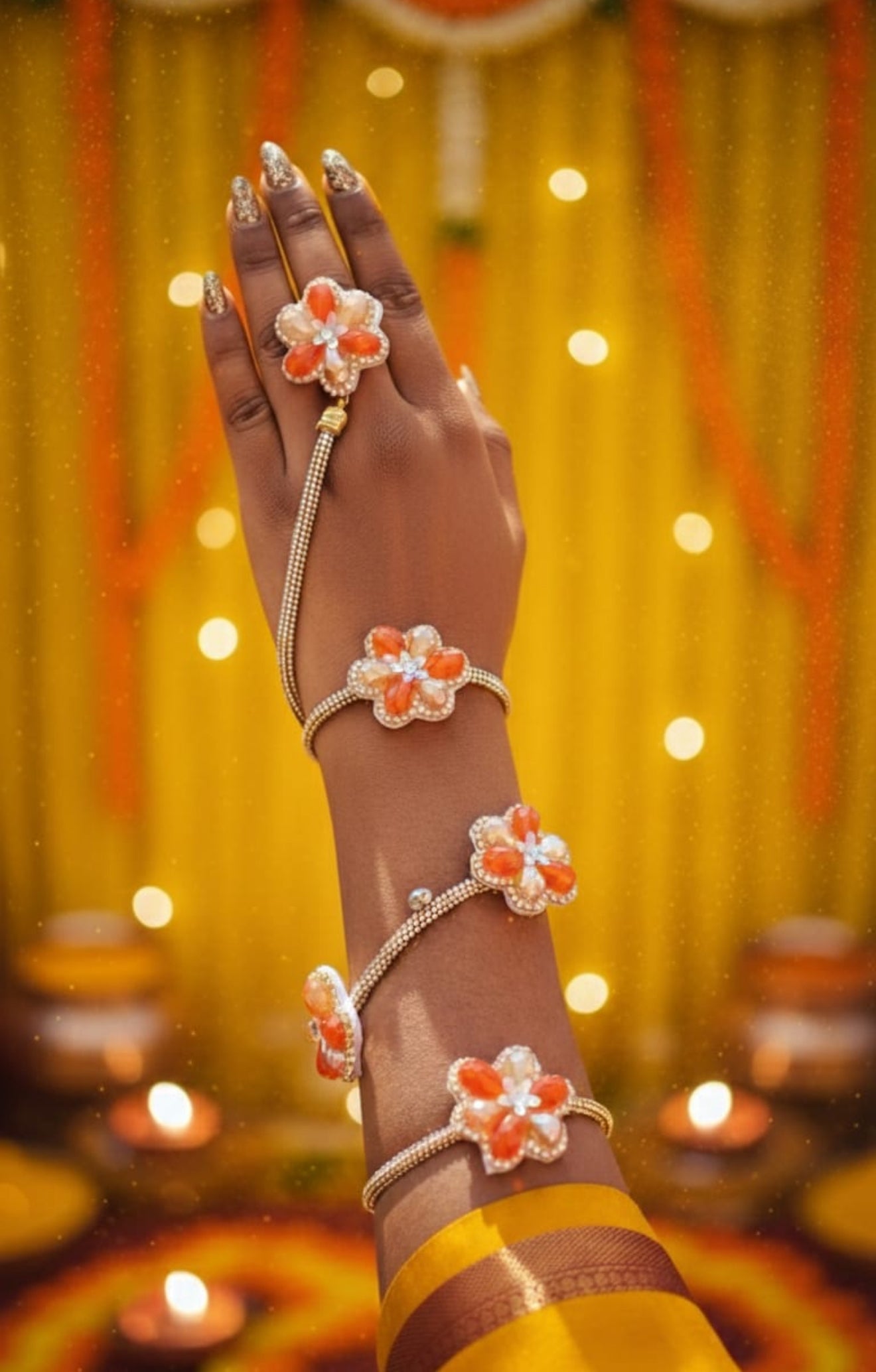 Floral - Handharness 🧡