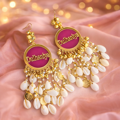 DHULHANIYA EARRINGS ( color can be customised )