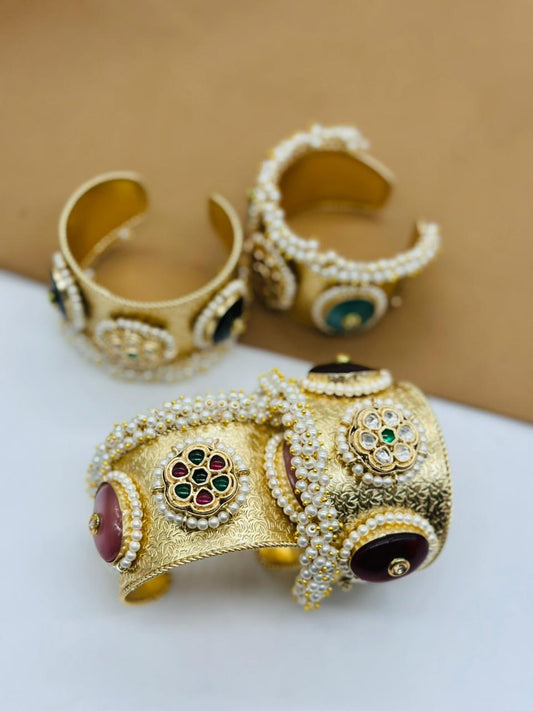 BRASS FUSION STYLE KADA (single)