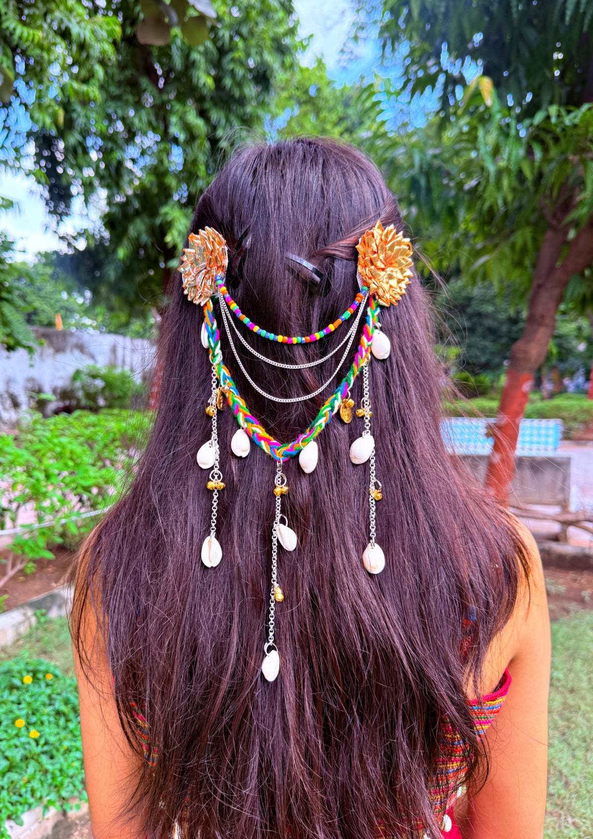 Yasmin hair brooch