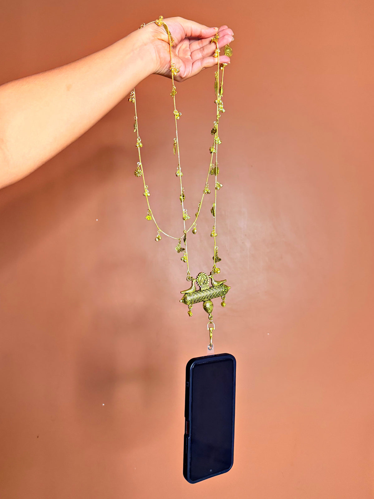 Kashmiri style phone sling