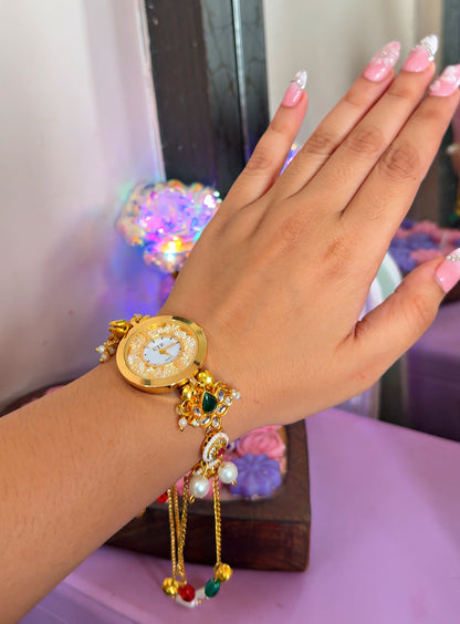 KANCHAN- kundan watch ✨