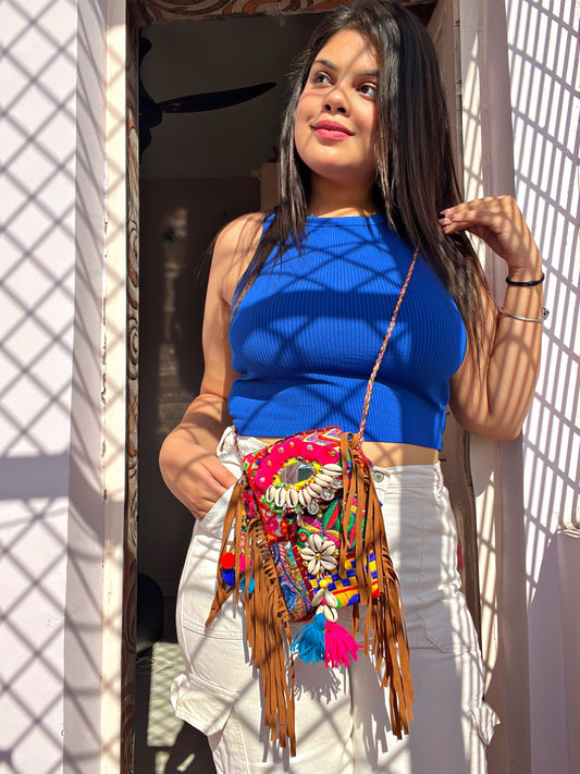 TANYA- Boho phone sling