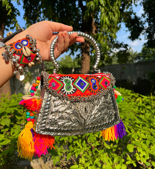 Fusion Boho Chandi Batua ✨