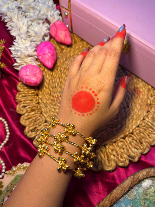 NAZAKAT GHUNGHROO BANGLES (set of 4)