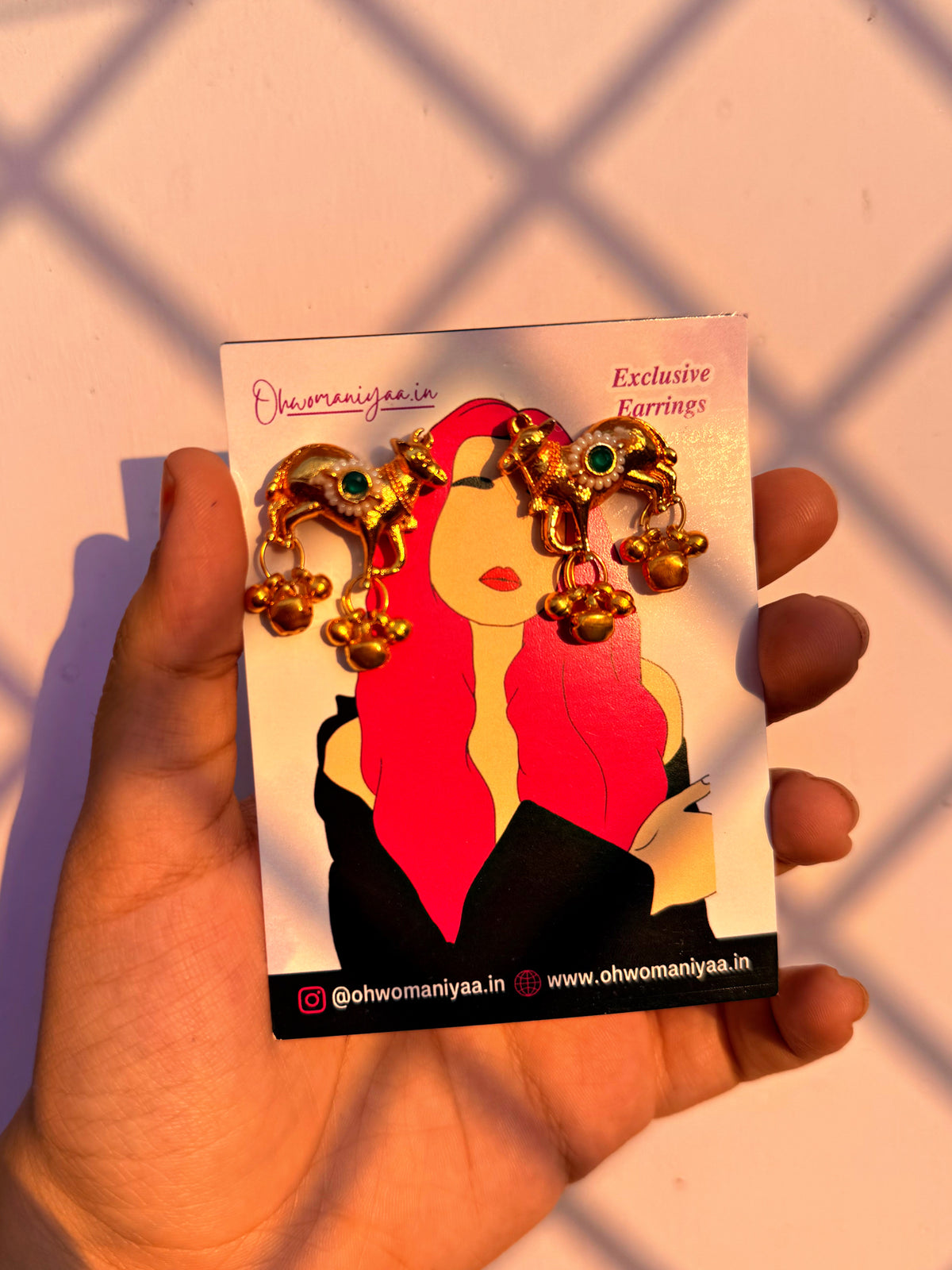 Nandi choker and earrings set