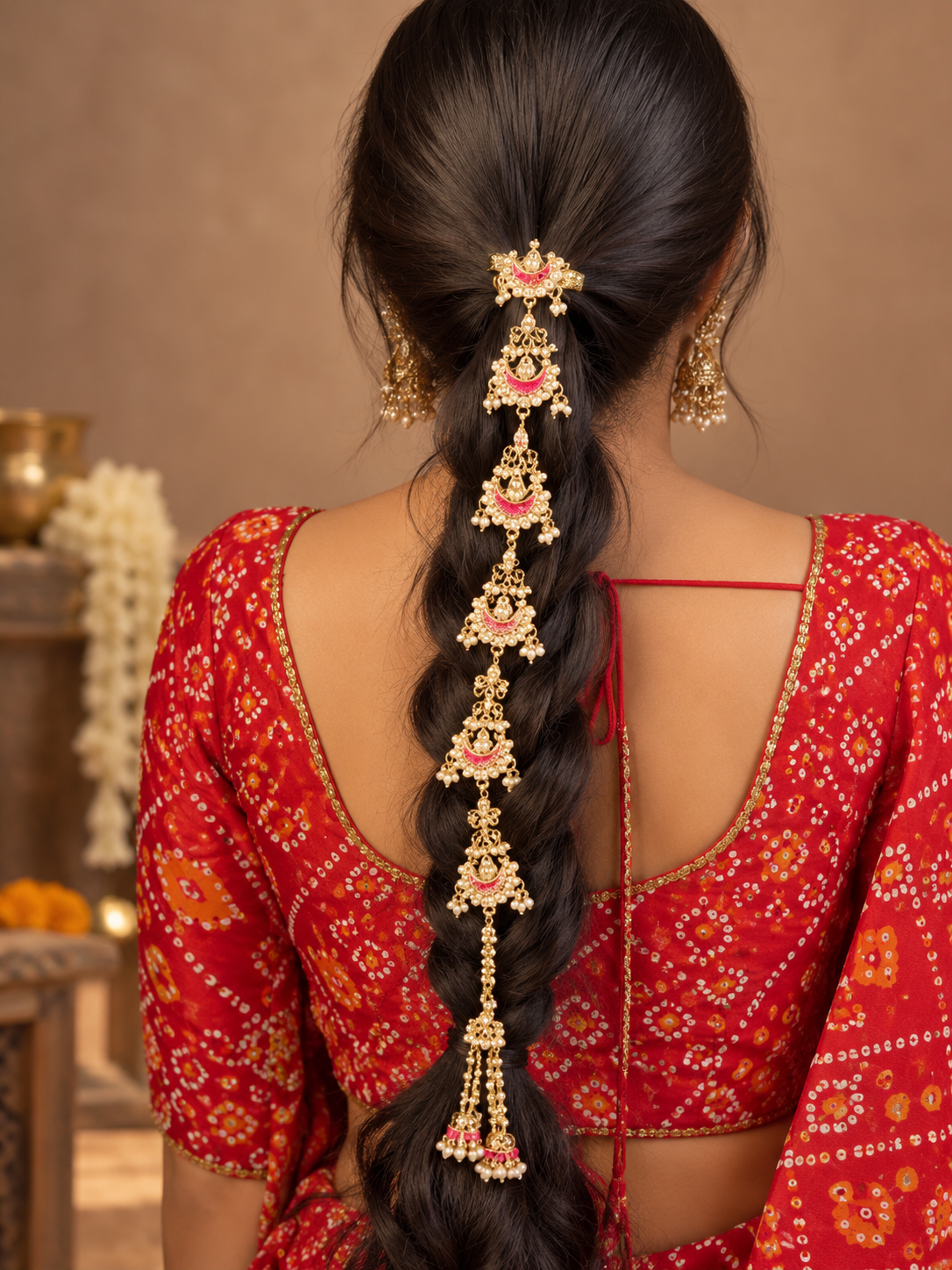 Manya - enamel choti pin
