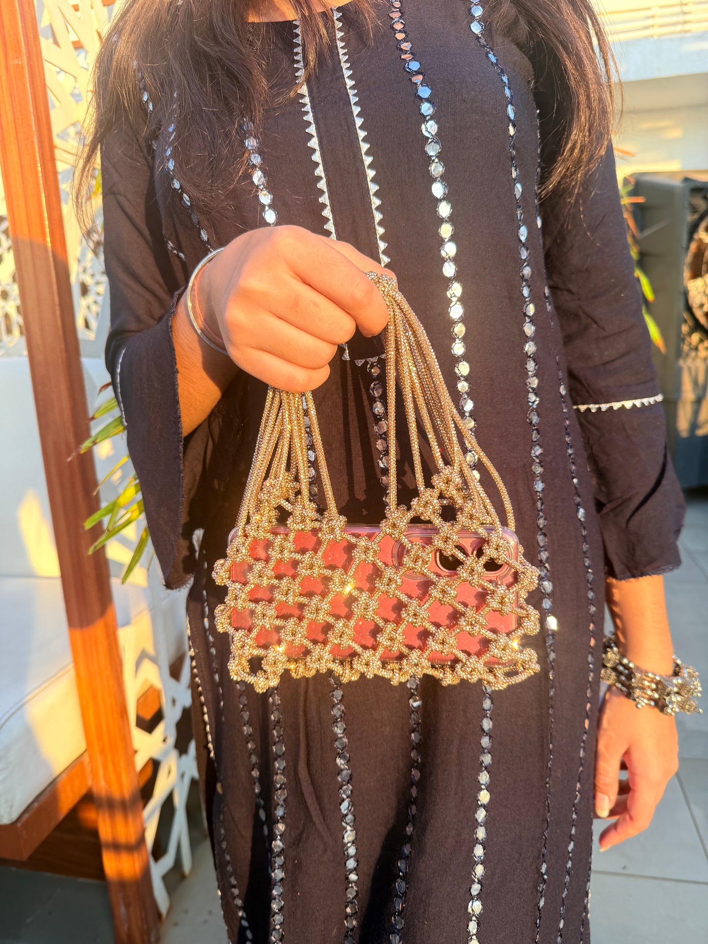 BLING HORIZONTAL BAG