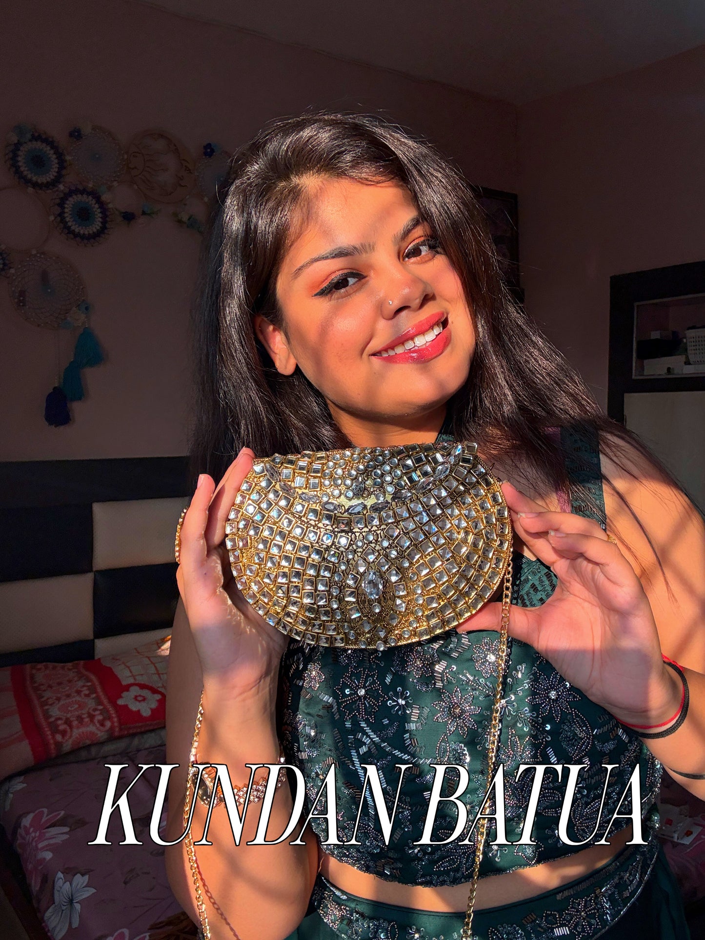 KUNDAN BATUA WITH SLING ✨