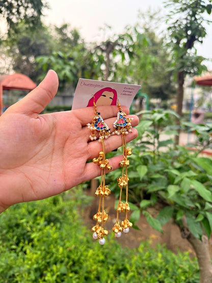 Morini- kashmiri Earrings ✨