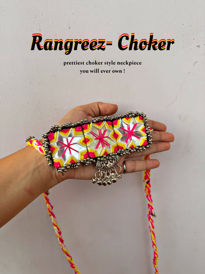 RANGREEZ - NECK CHOKER 🦚