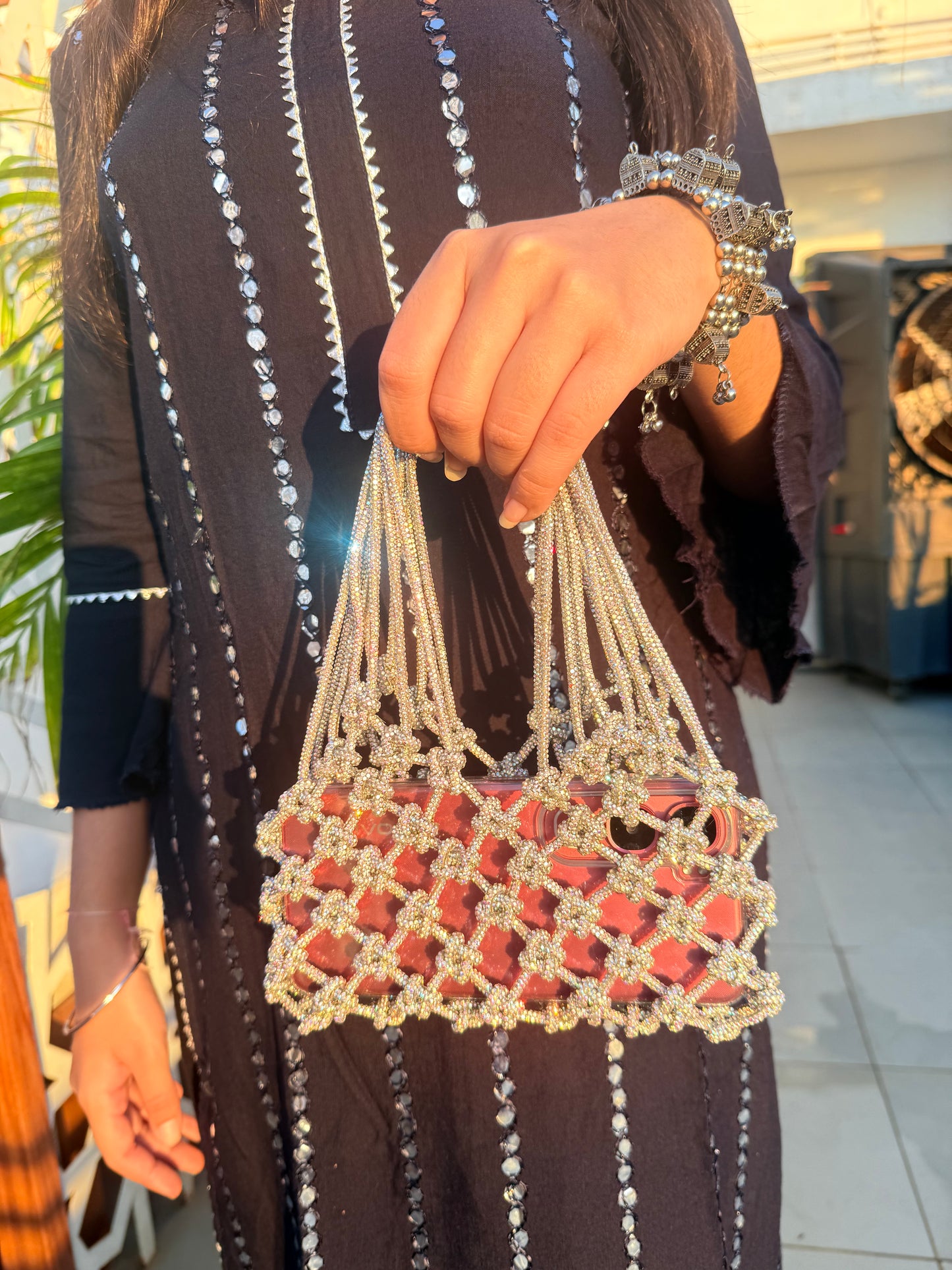 BLING HORIZONTAL BAG