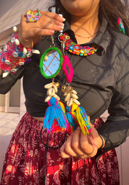 Boho bag charm/ waist hook