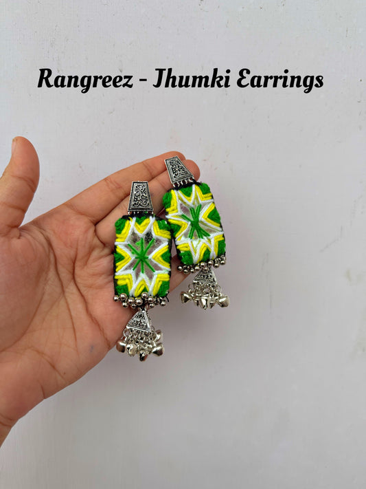 RANGREEZ - JHUMKI EARRINGS 🪷