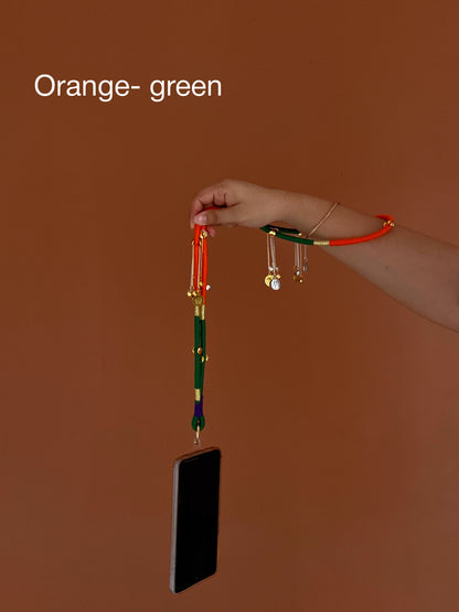 Gulrani- Phone sling with lanyard