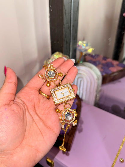 VANYA- kundan watch ✨