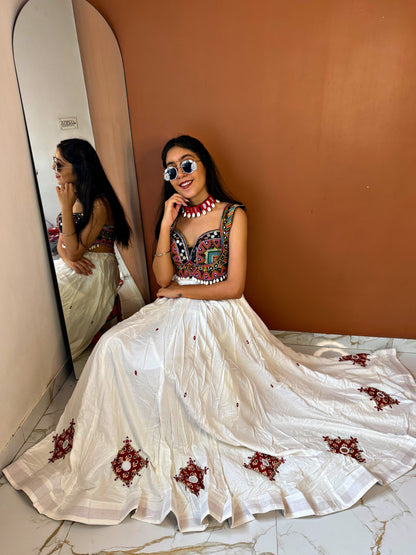 Jhamkudi chaniya and choli set ✨