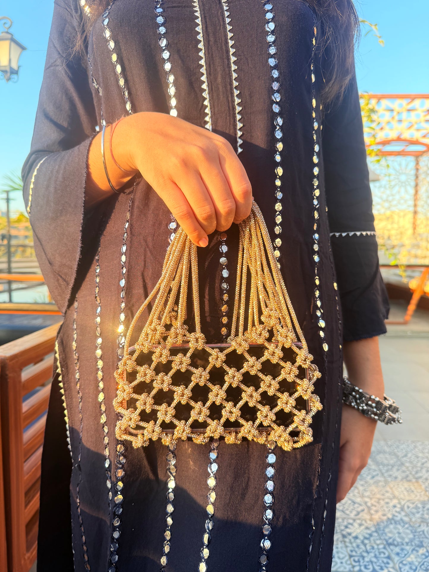 BLING HORIZONTAL BAG