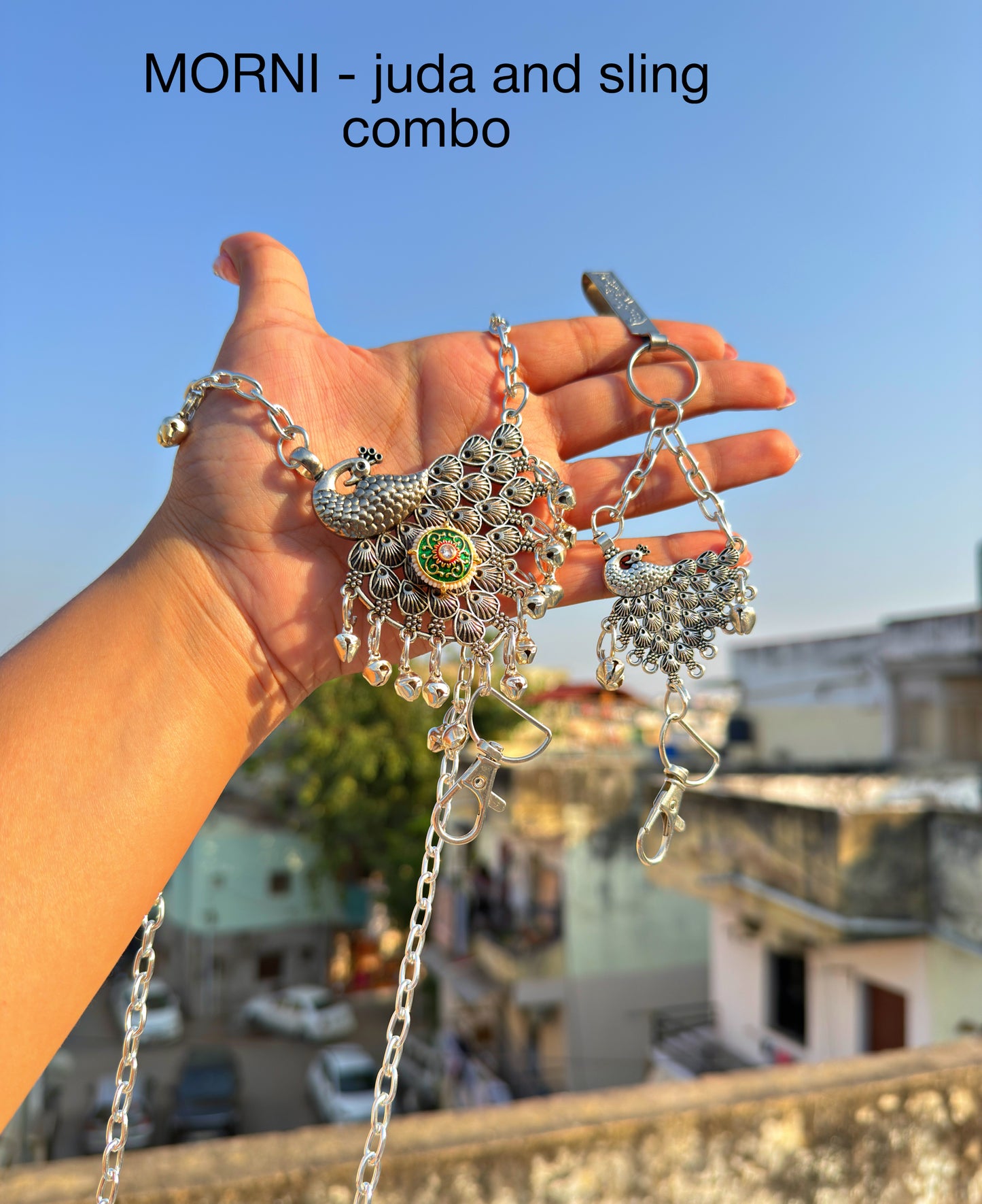 Ethnic sling and waist hook combo